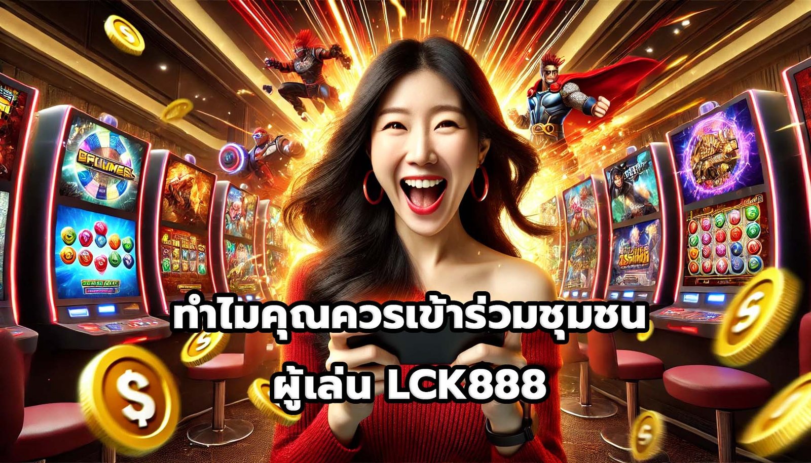 ทำไมคุณควรเข้าร่วมชุมชนผู้เล่น LCK888-4
