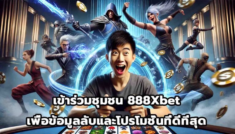 เข้าร่วมชุมชน 888Xbet เพื่อข้อมูลลับและโปรโมชั่นที่ดีที่สุด-14